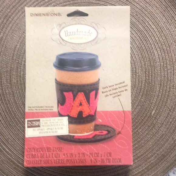 Dimensions Java Coaster & Cozy Kit - Picture 1 of 4